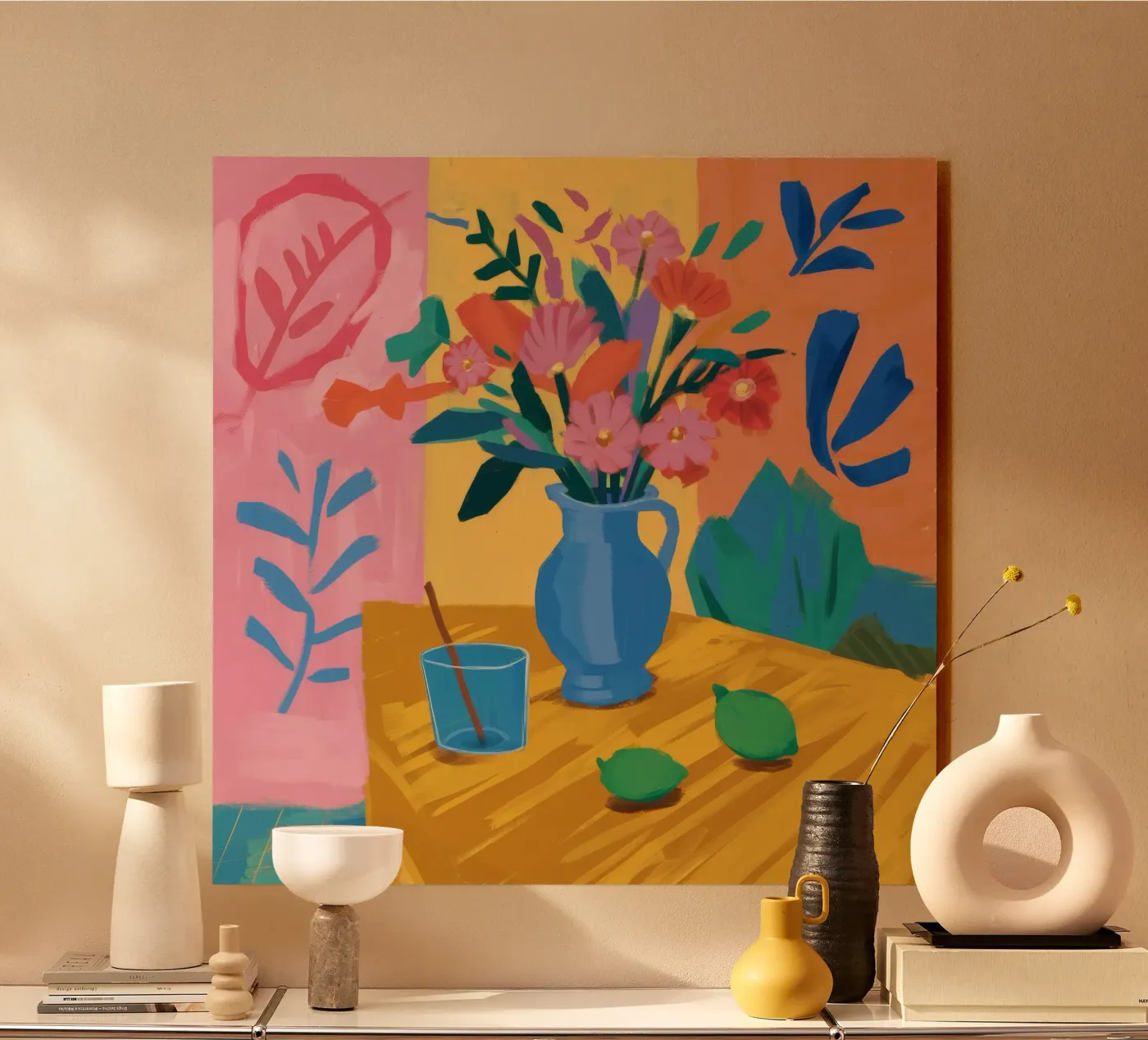 Lime and Bloom plexiglass da Pan Denim