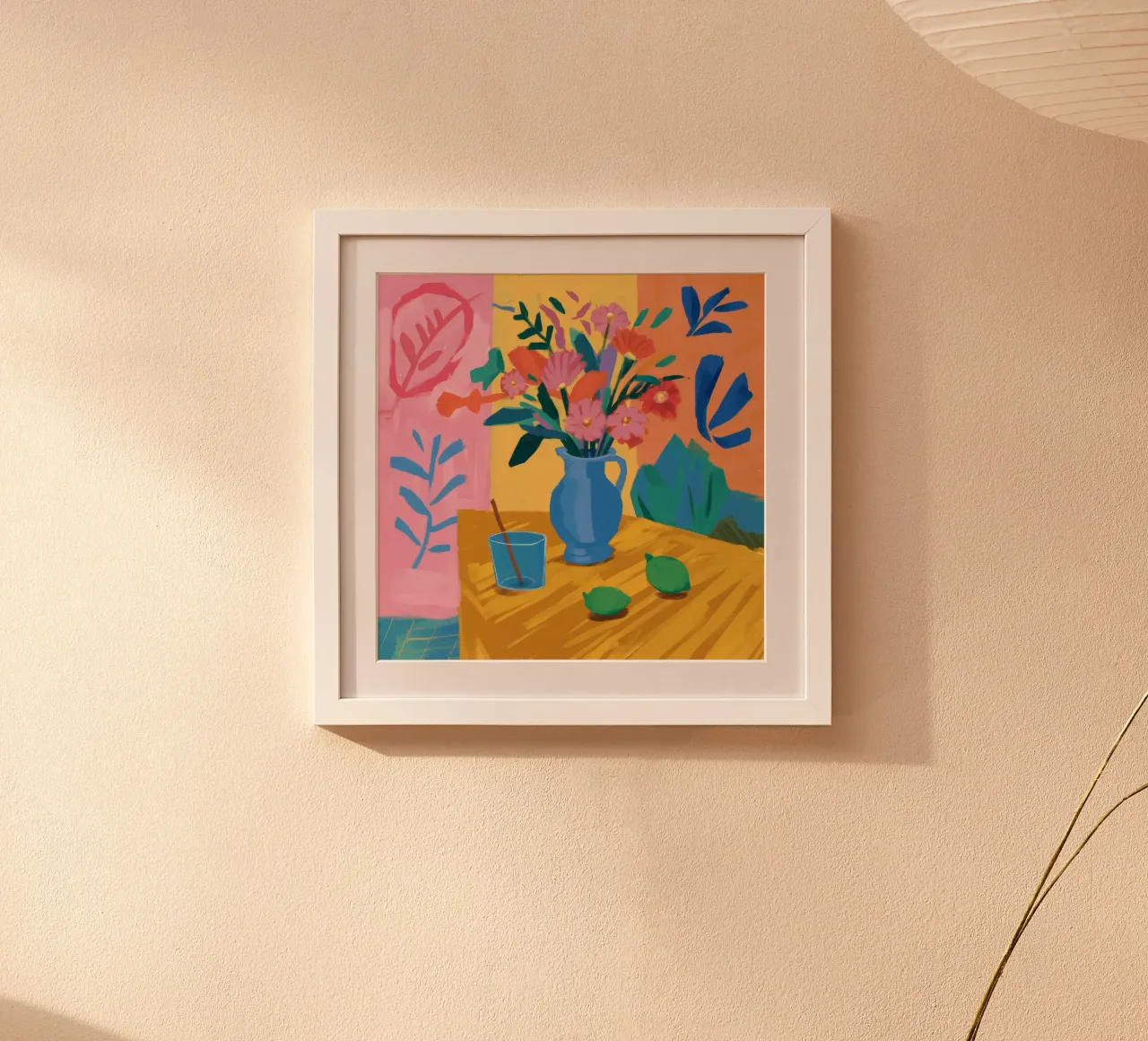 Lime and Bloom poster da Pan Denim