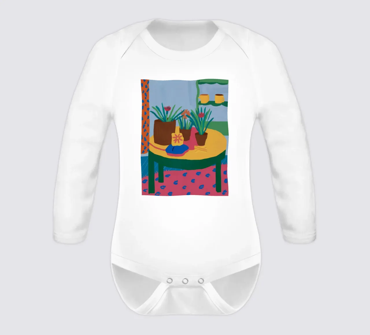 Tavola Pastello Immobile body neonato maniche lunghe da Haven Fantasy