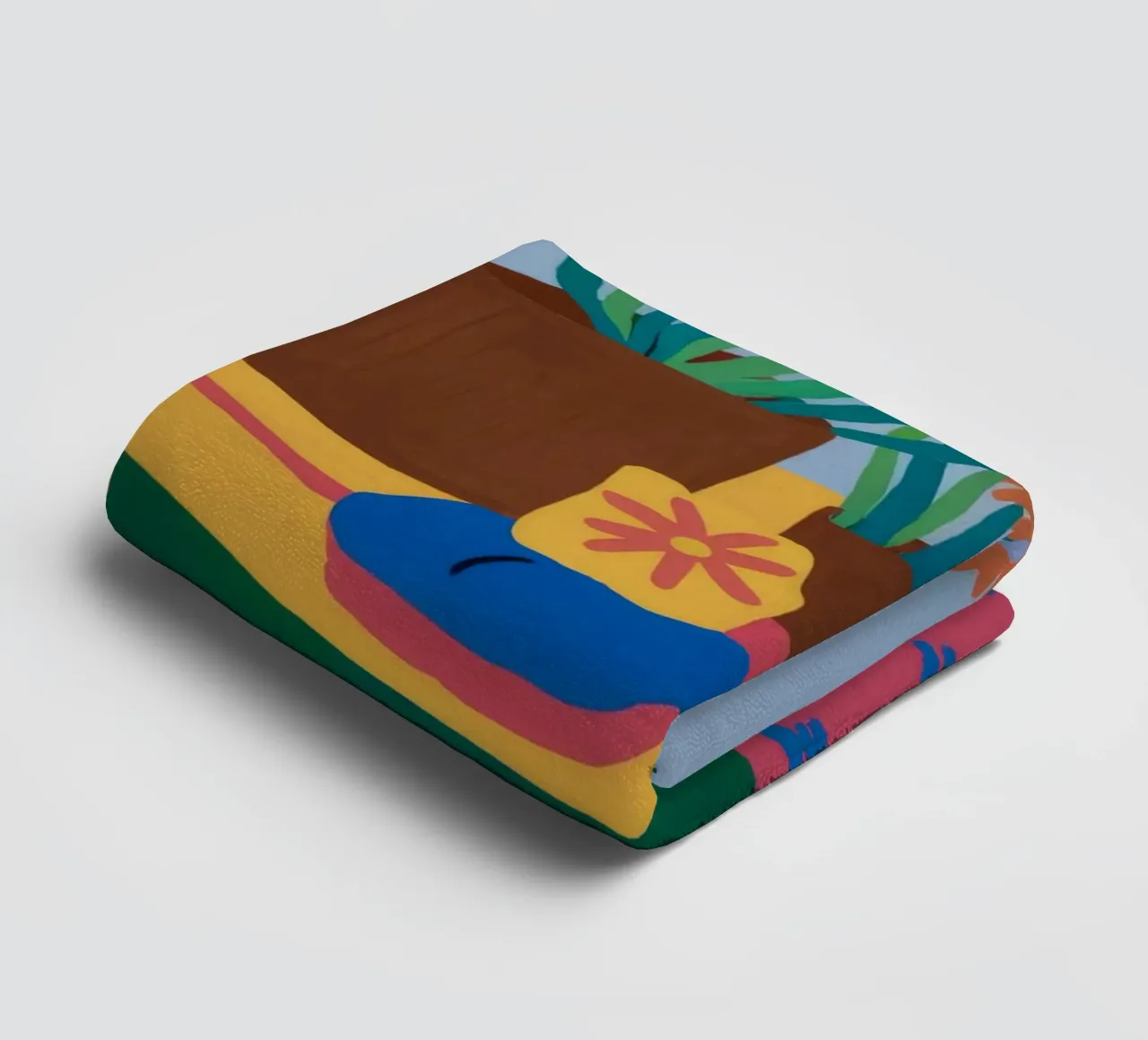 Pastel Table Stillness towel by Haven Fantasy