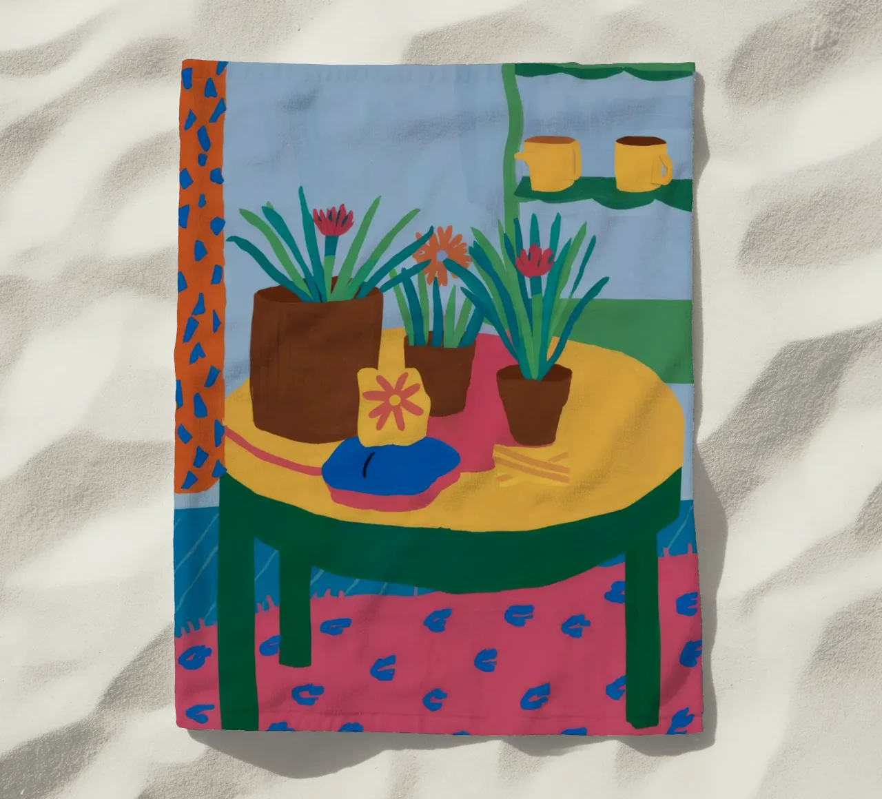 Pastell Tisch Stille Strandtuch von Haven Fantasy