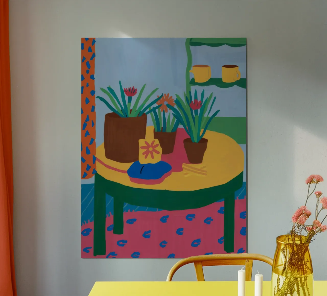 Tavola Pastello Immobile poster da Haven Fantasy