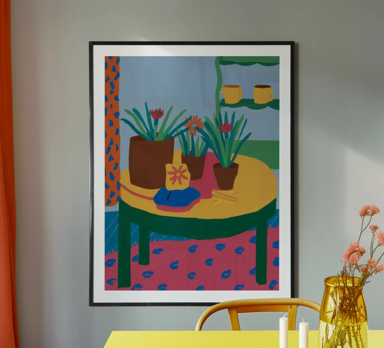 Tavola Pastello Immobile poster da Haven Fantasy