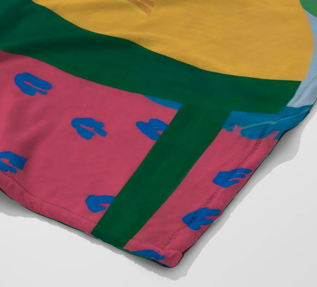 Pastell Tisch Stille Fleecedecke von Haven Fantasy