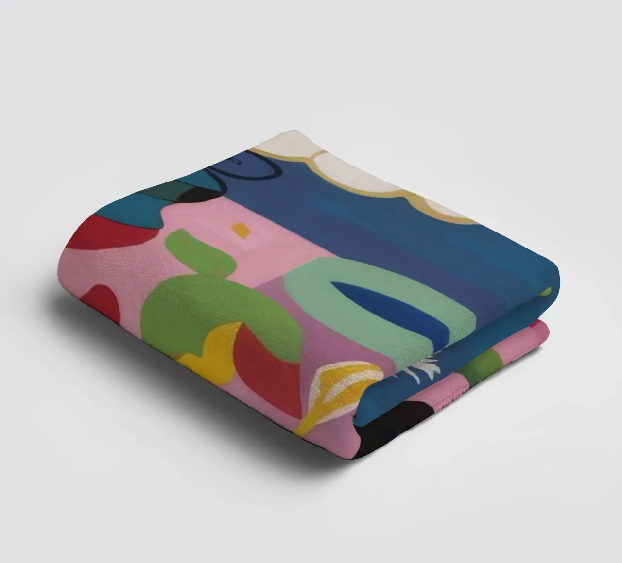 Cubist Lamp and Table towel by Fable Tempa