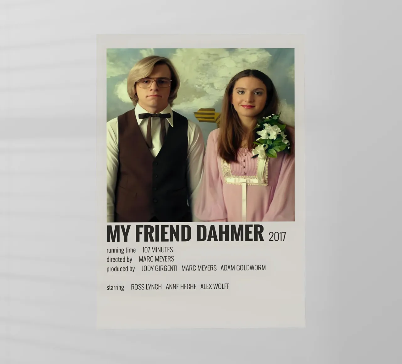 MY FRIEND DAHMER 2017 pellicola backlit da MVFminimalist