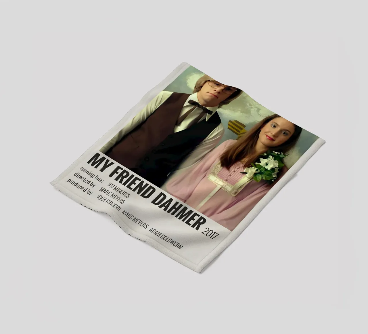 MY FRIEND DAHMER 2017 coperta in pile da MVFminimalist