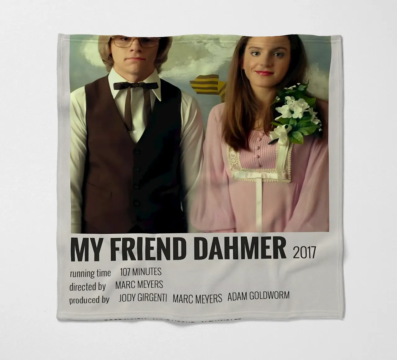 MY FRIEND DAHMER 2017 coperta in pile da MVFminimalist