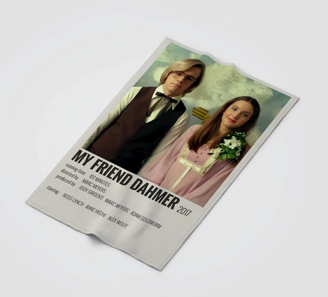 MY FRIEND DAHMER 2017 coperta in pile da MVFminimalist