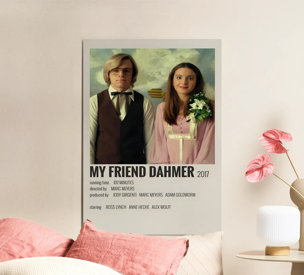 MY FRIEND DAHMER 2017 poster da MVFminimalist