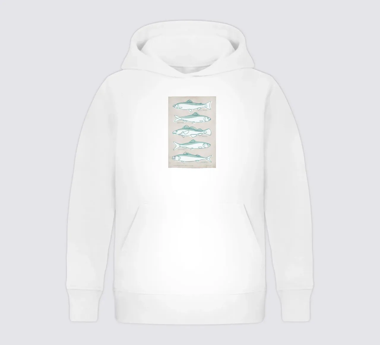 Pisces kids hoodie by Kuba Gornowicz