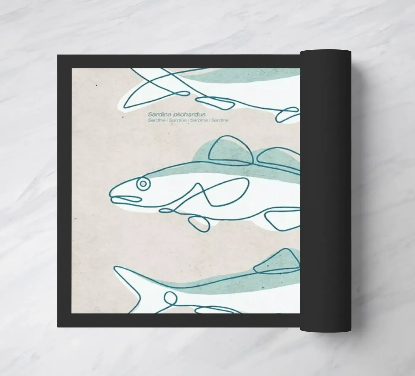 Pisces paillasson de Kuba Gornowicz