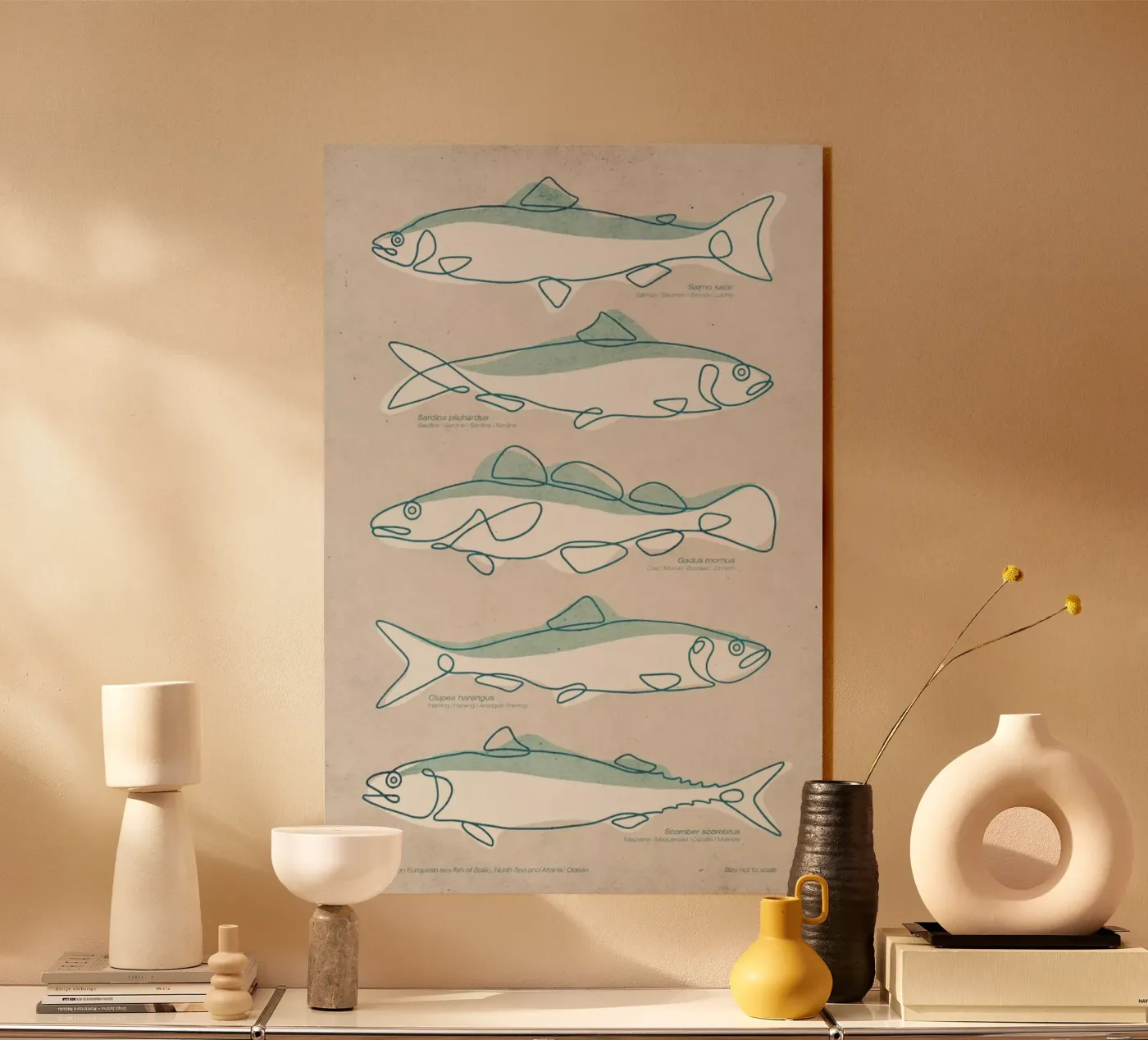 Pisces acrylic glass by Kuba Gornowicz