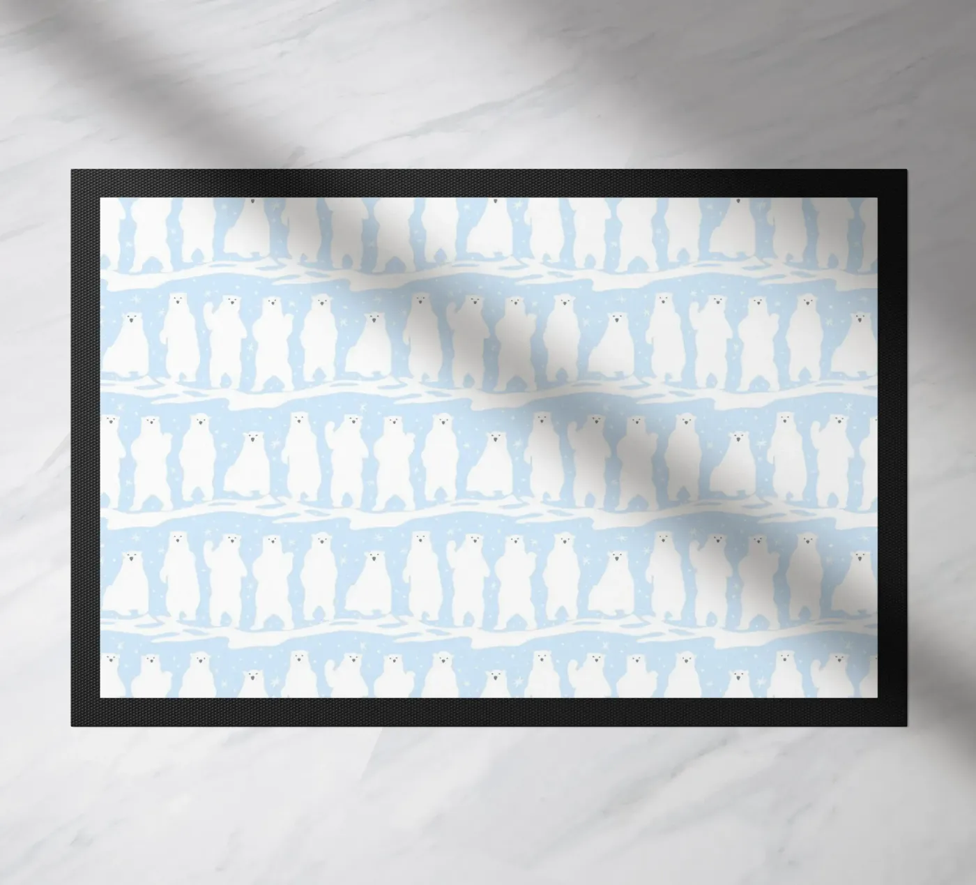 Polar Bear Pattern No 01 zerbino da treechild