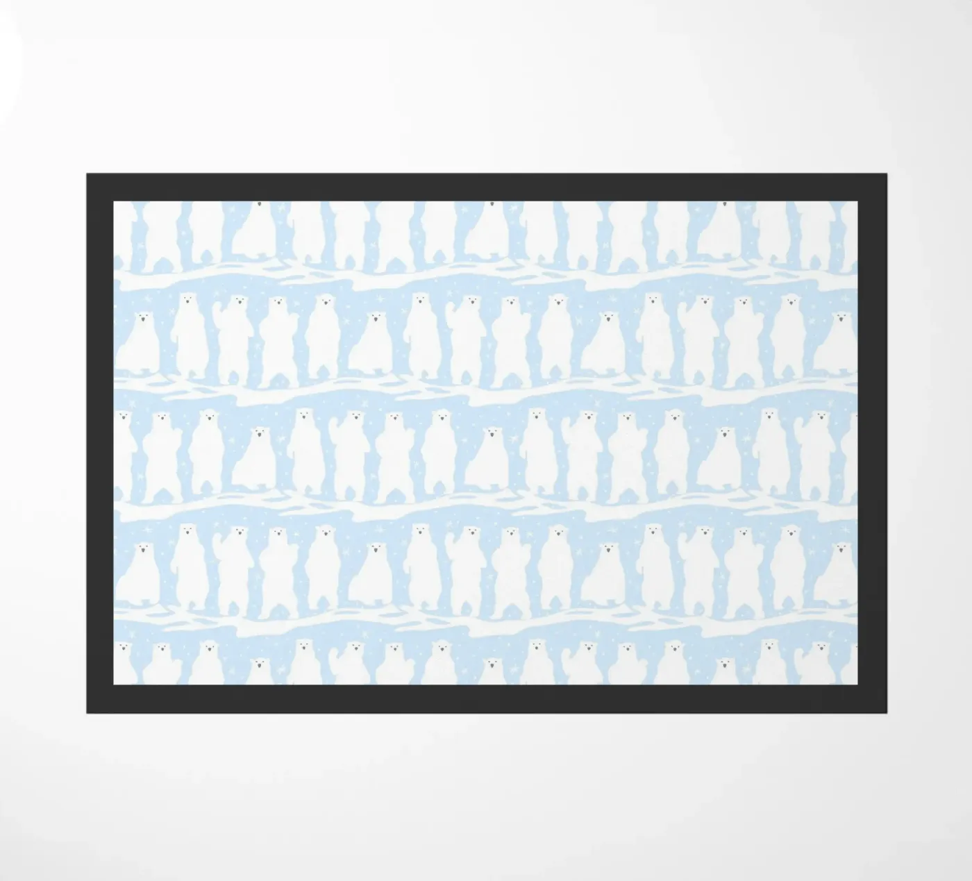 Polar Bear Pattern No 01 zerbino da treechild