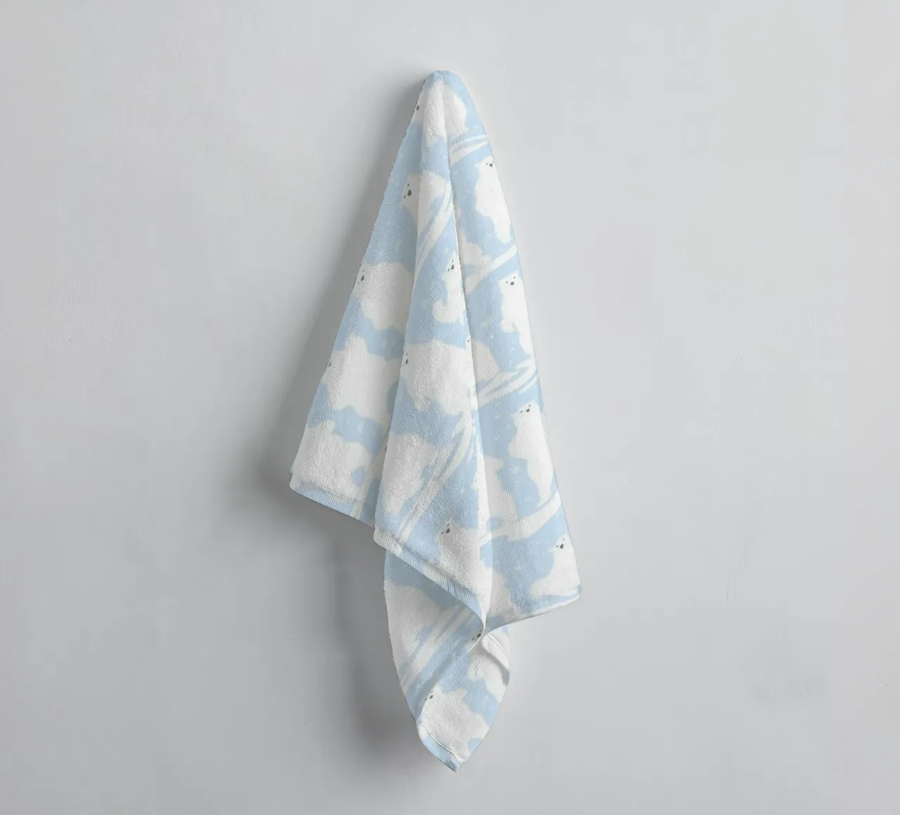 Polar Bear Pattern No 01 asciugamano da bagno da treechild
