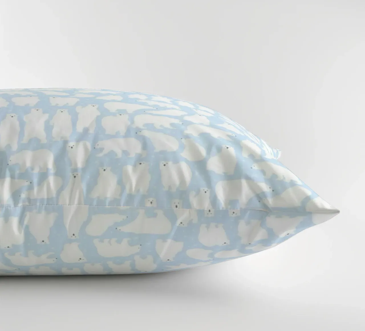 Polar Bear Pattern No 03 cuscino da treechild