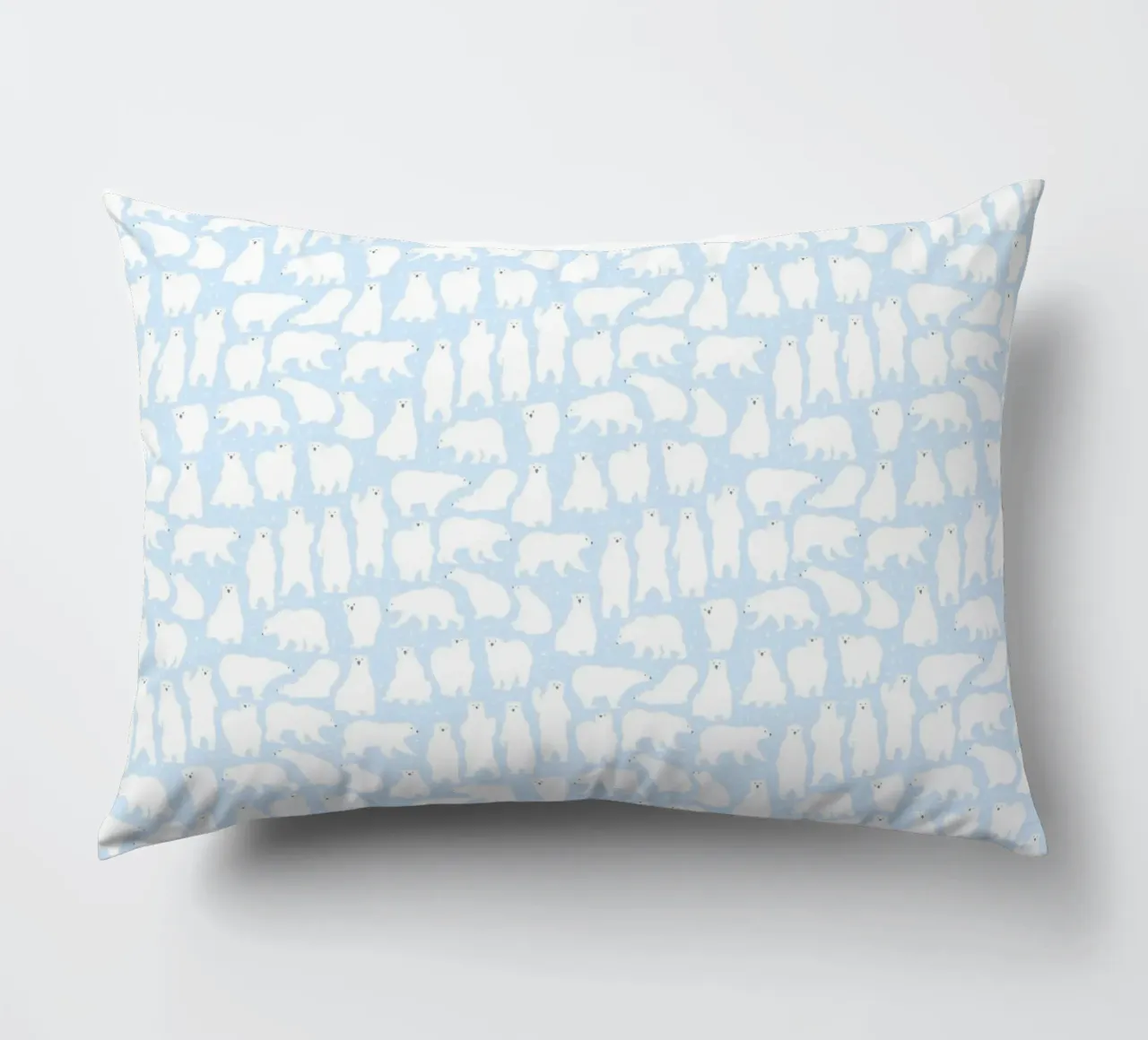 Polar Bear Pattern No 03 cuscino da treechild