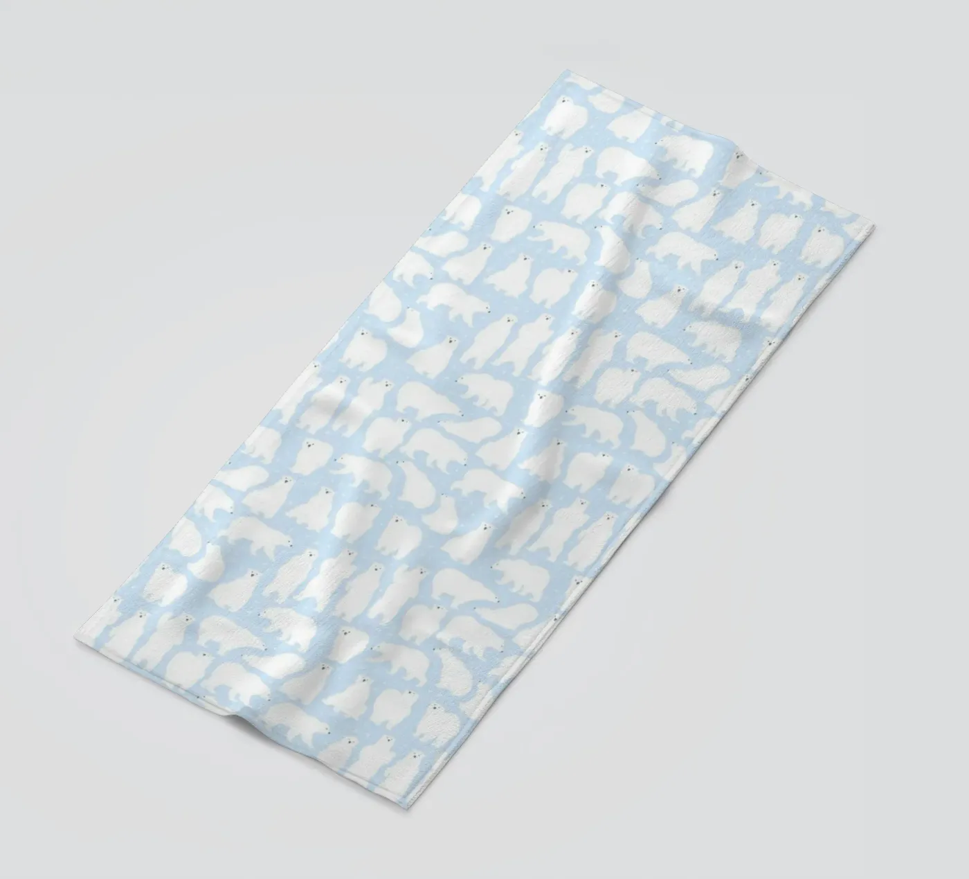 Polar Bear Pattern No 03 telo mare da treechild