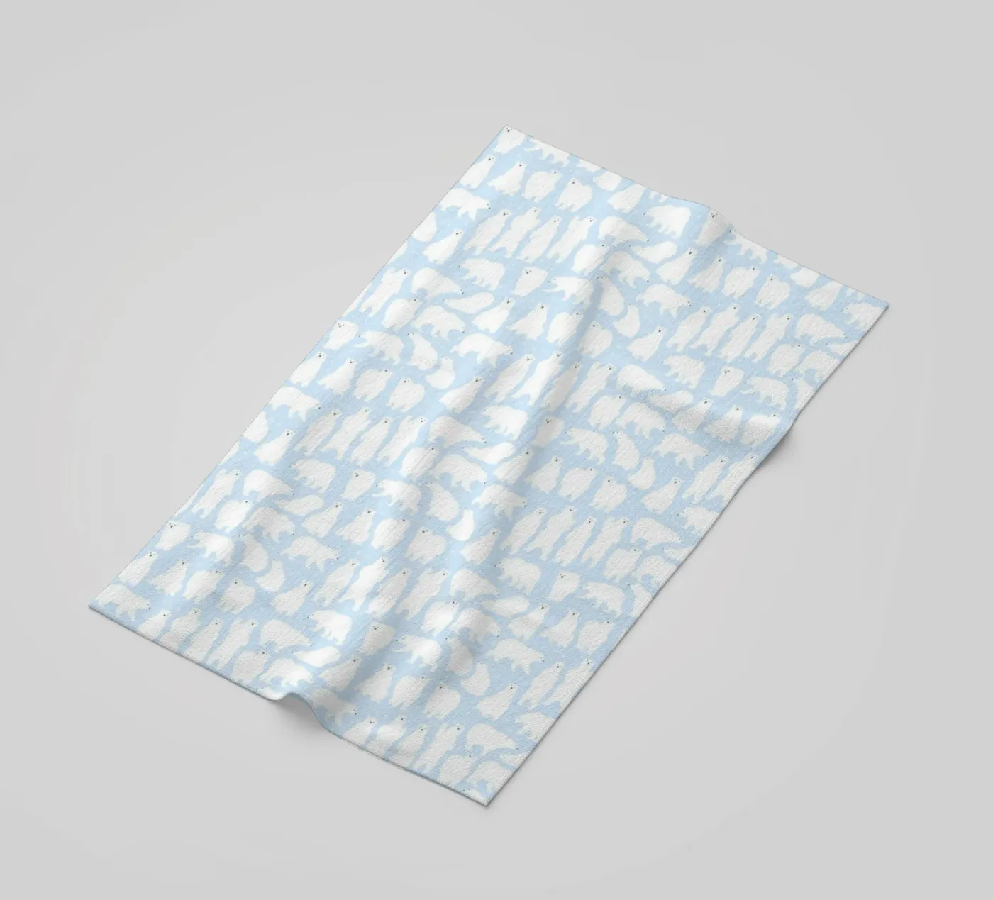 Polar Bear Pattern No 03 telo mare da treechild