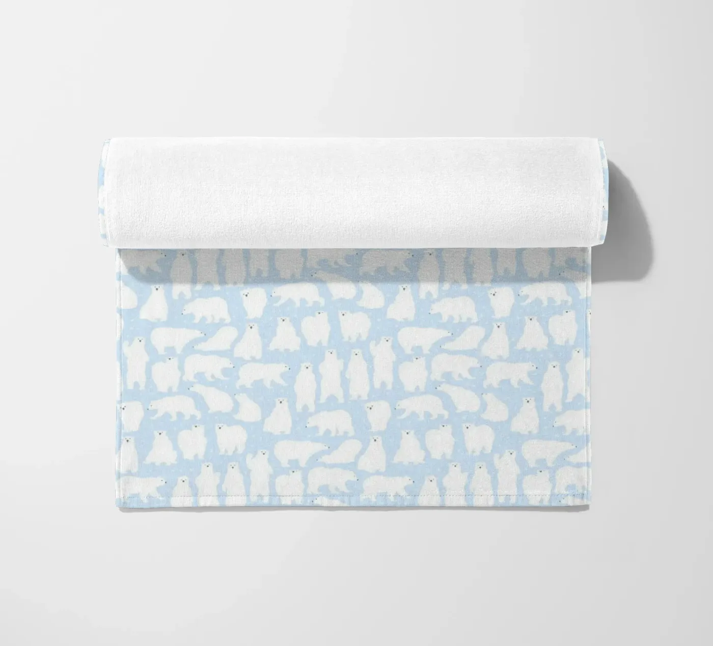 Polar Bear Pattern No 03 telo mare da treechild