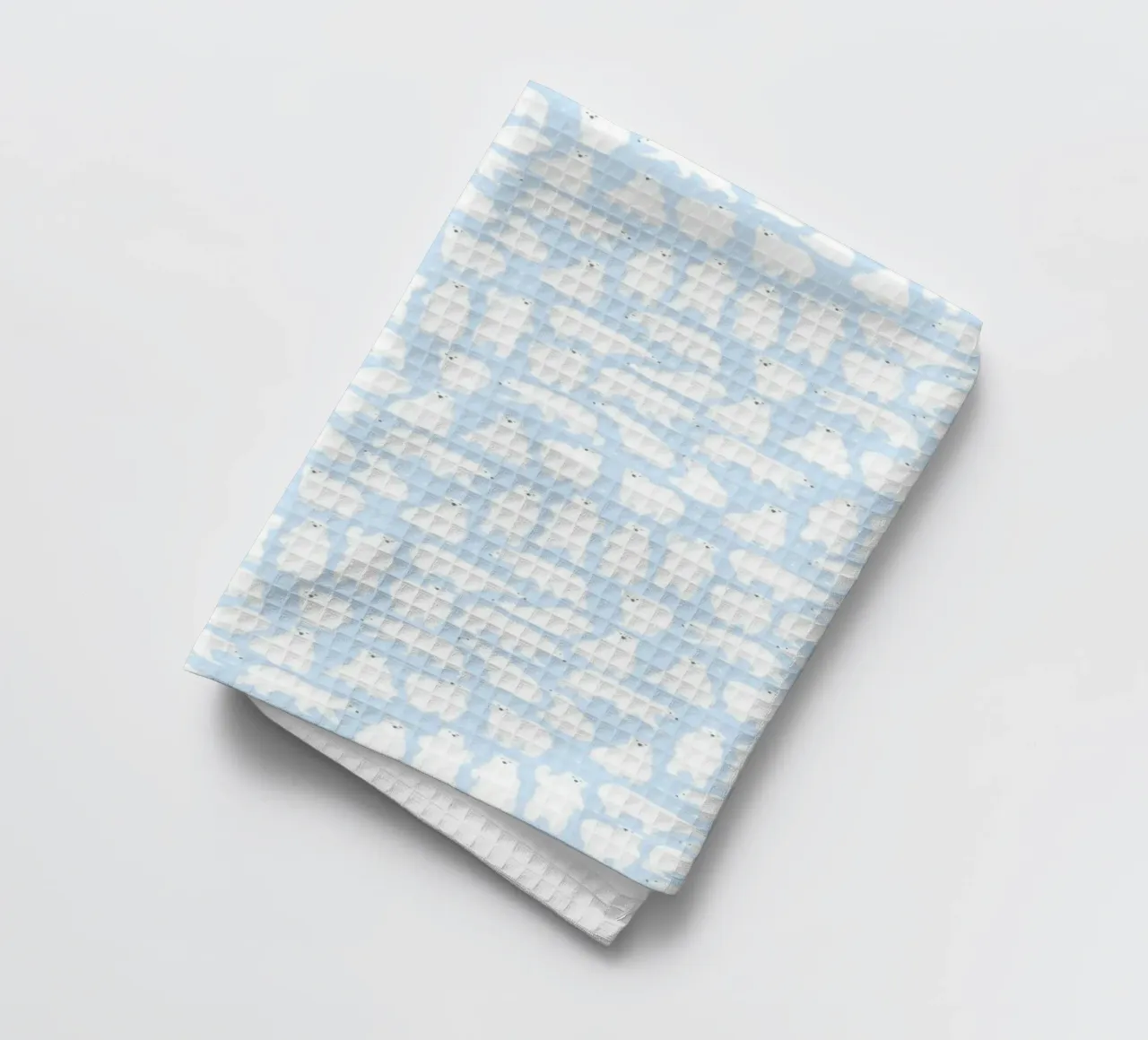 Polar Bear Pattern No 03 canovaccio da cucina da treechild