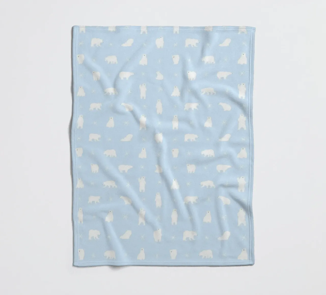 Polar Bear Pattern No 04 coperta in pile da treechild