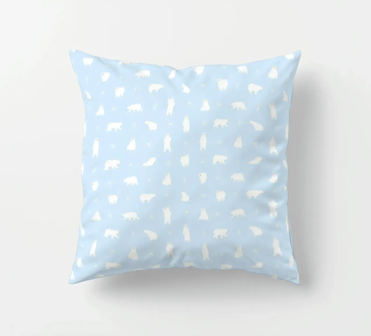 Polar Bear Pattern No 04 cuscino da treechild