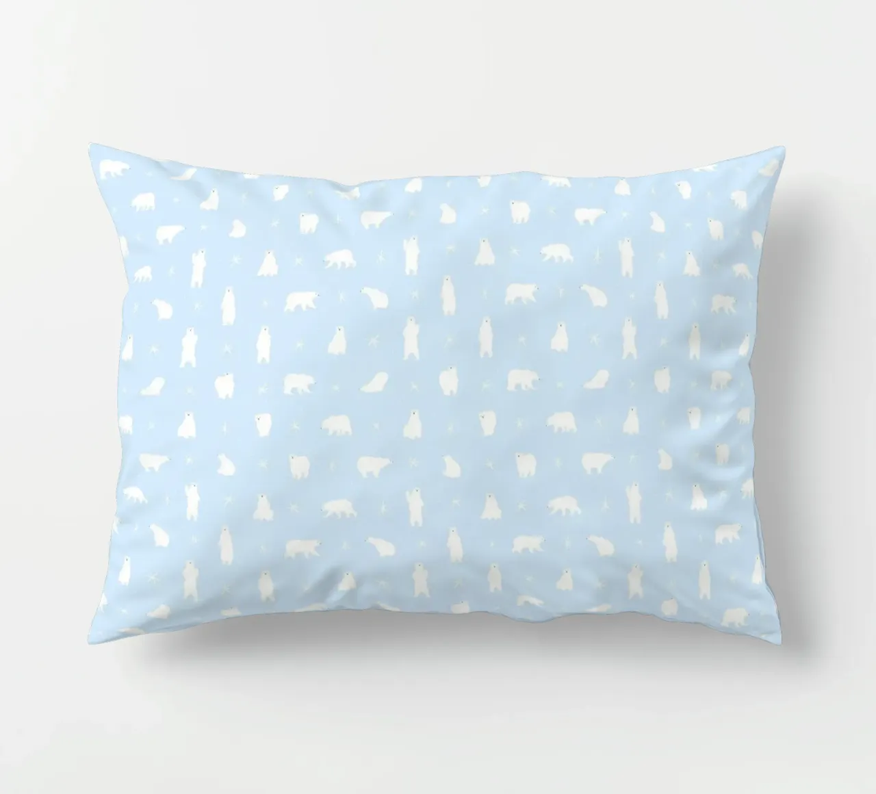 Polar Bear Pattern No 04 cuscino da treechild
