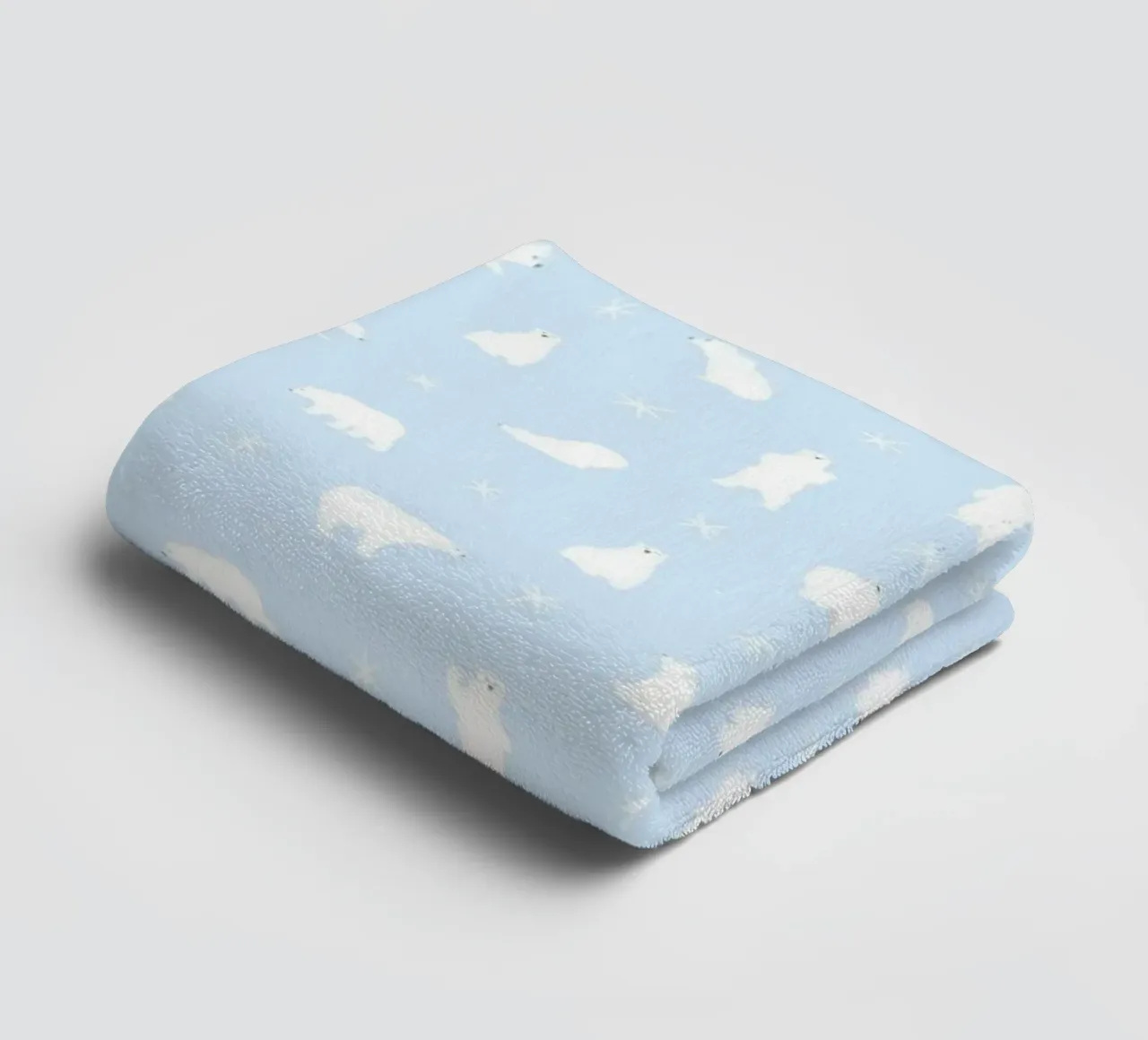 Polar Bear Pattern No 04 asciugamano da bagno da treechild