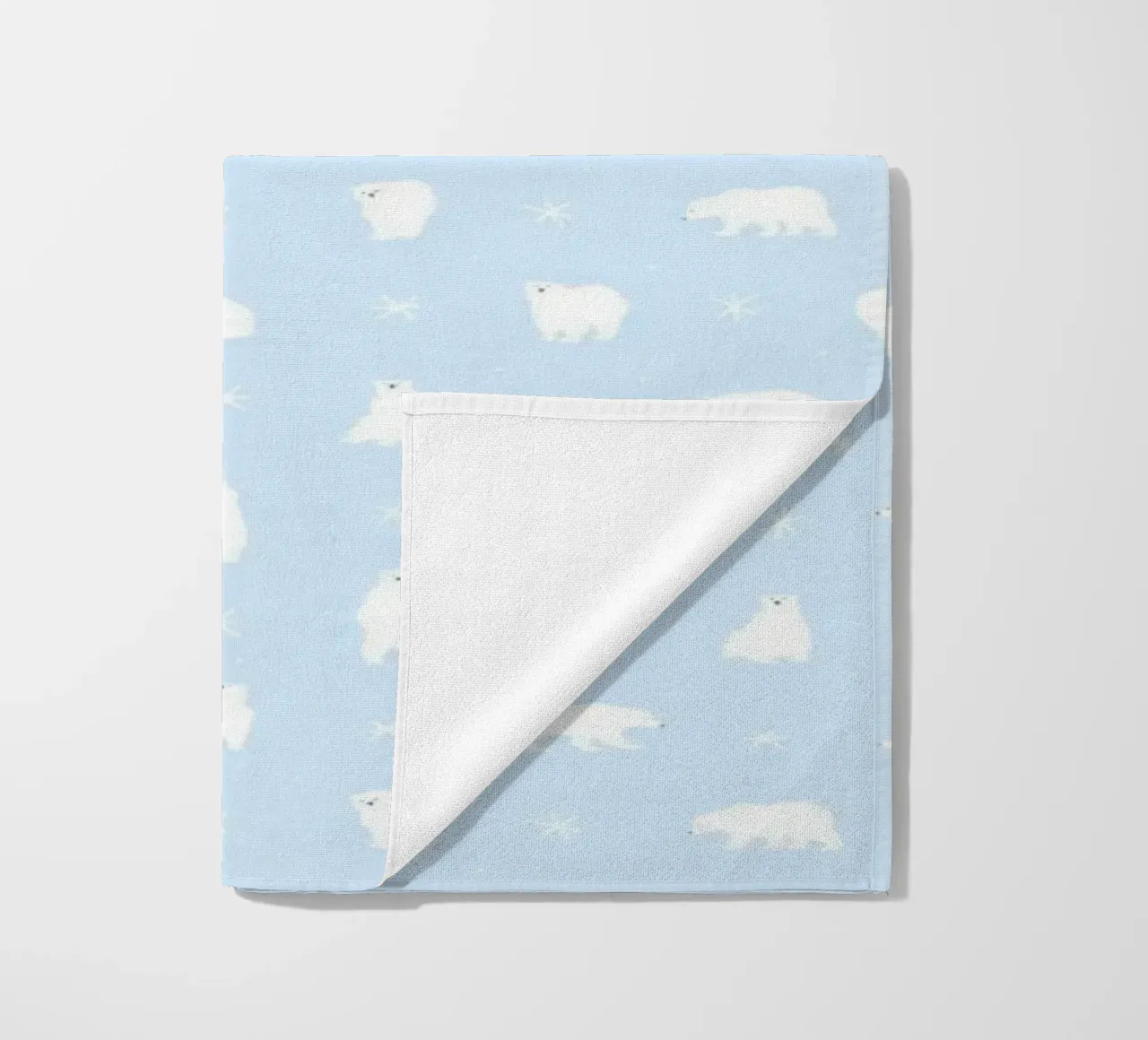 Polar Bear Pattern No 04 telo mare da treechild