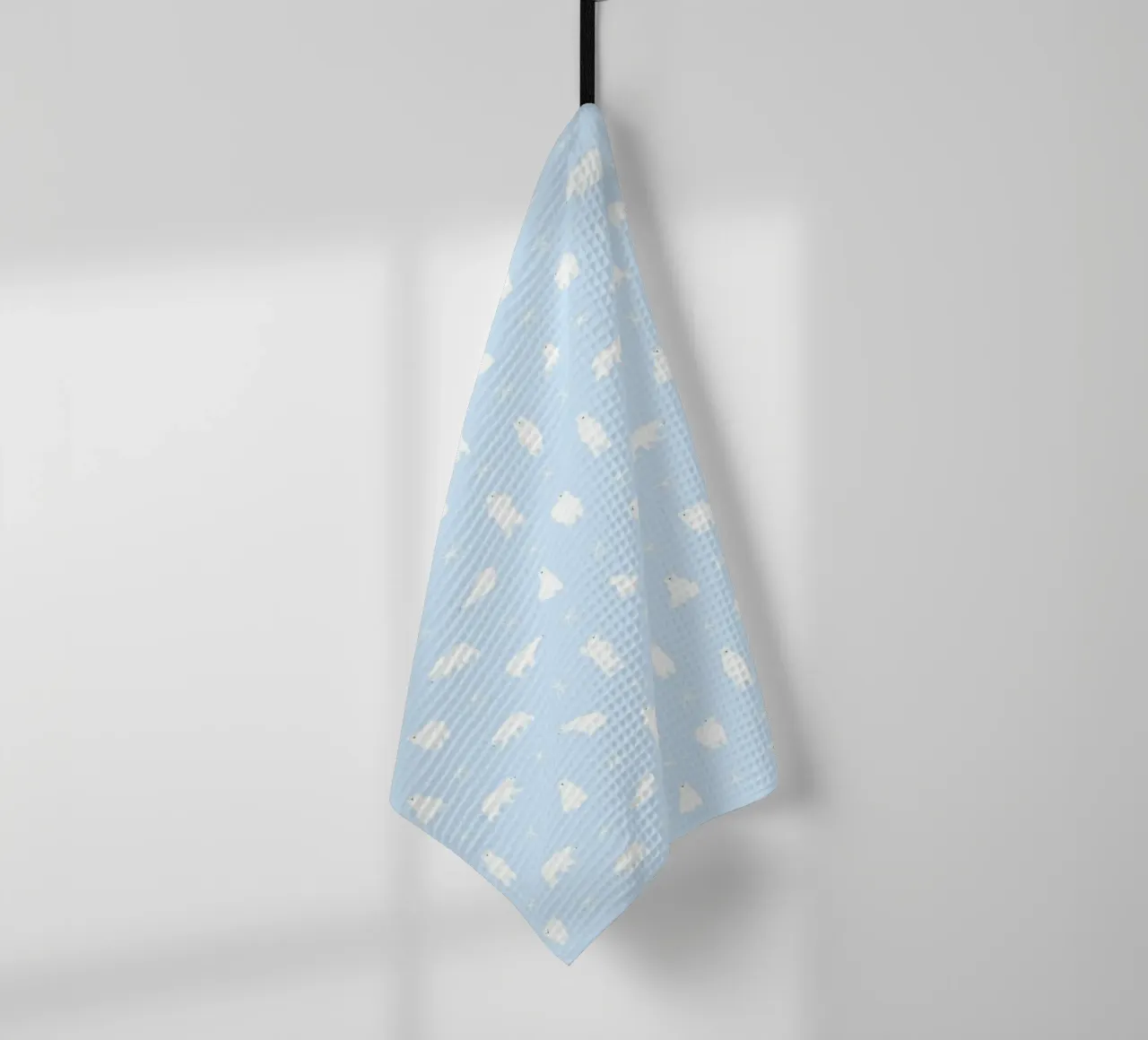 Polar Bear Pattern No 04 canovaccio da cucina da treechild