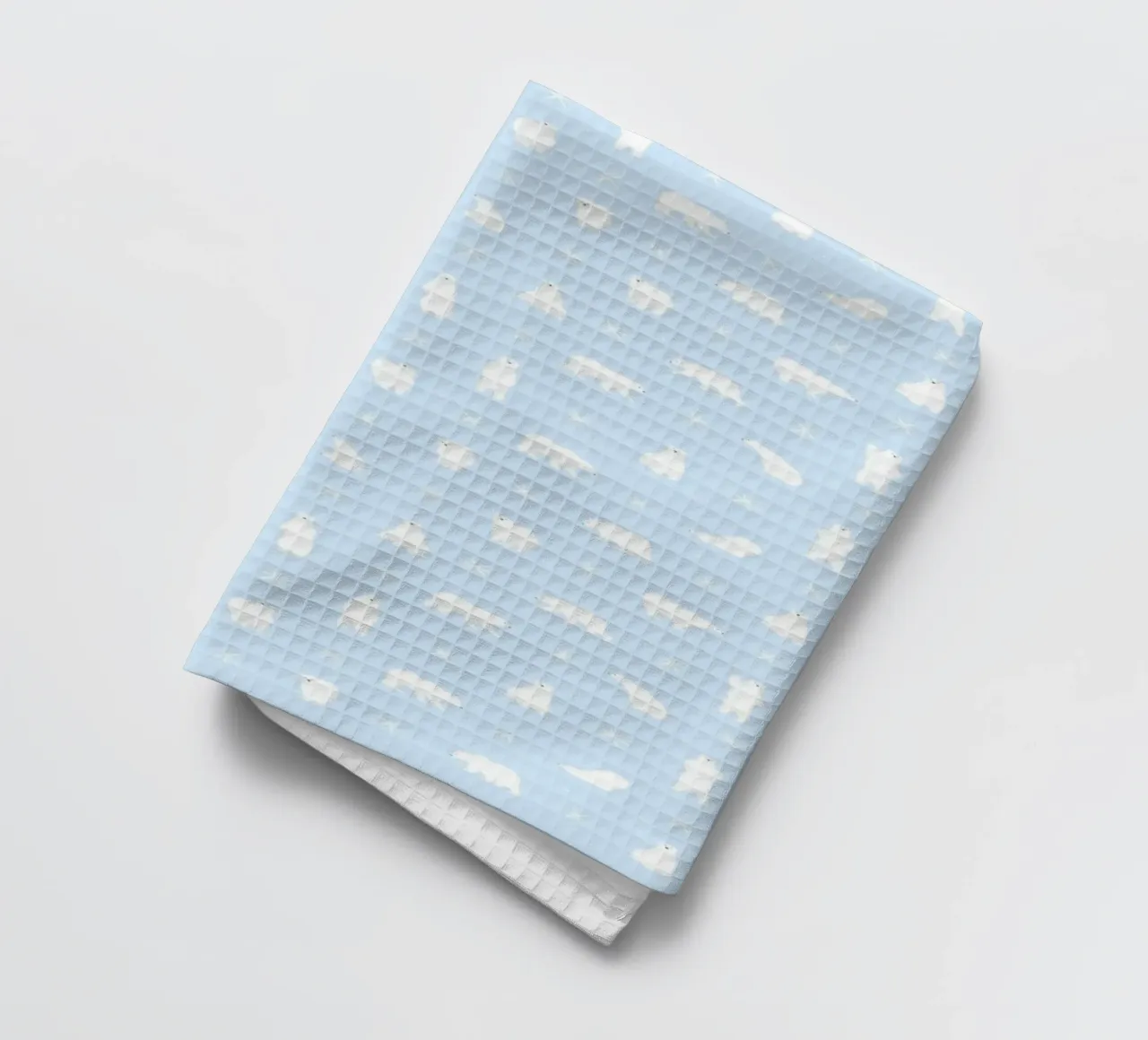 Polar Bear Pattern No 04 canovaccio da cucina da treechild