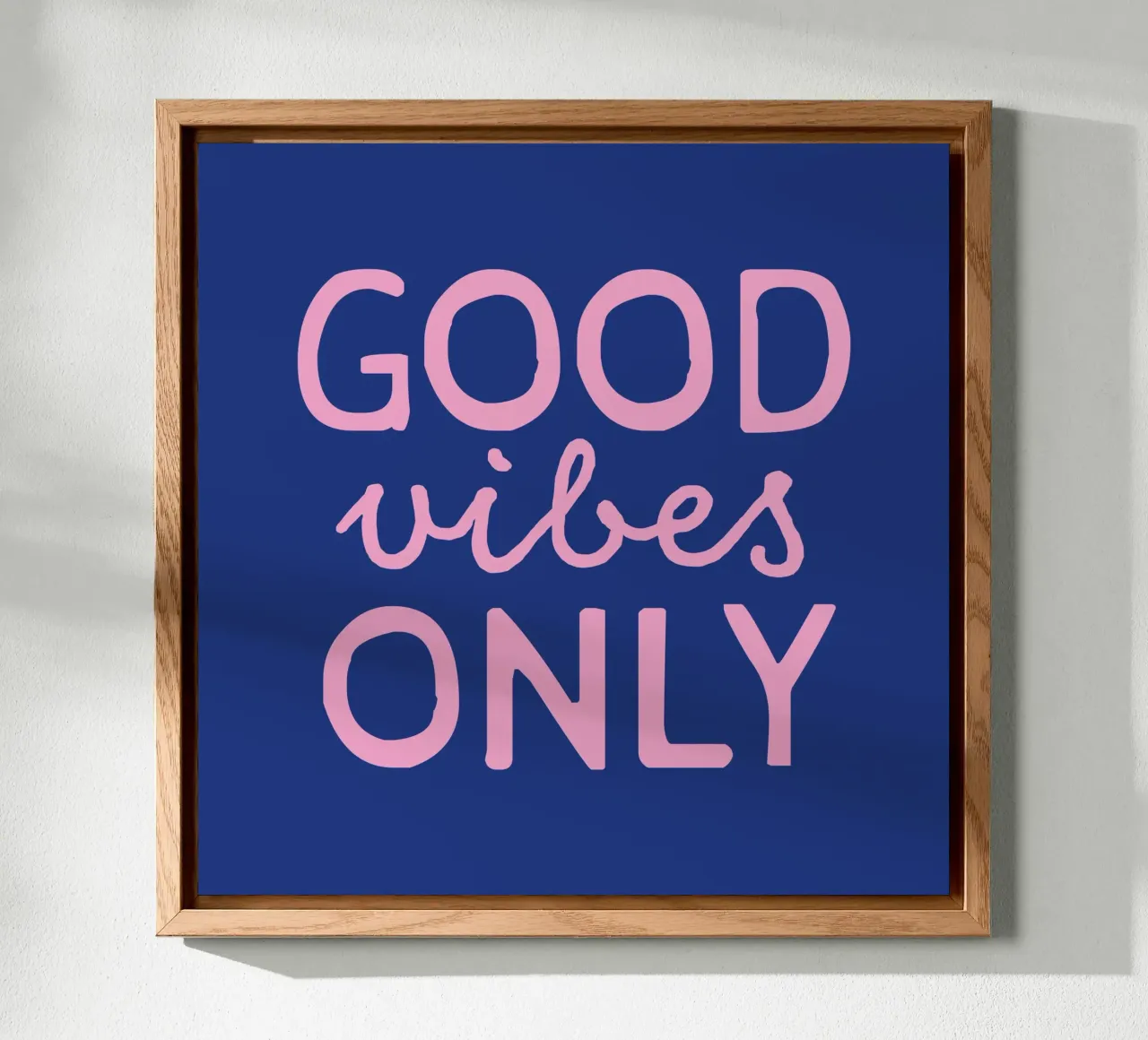 GOOD vibes ONLY alluminio dibond da STUDIO 4H37