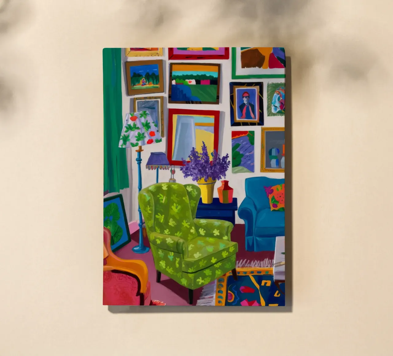 Maximalist Gallery Desk notebook by Haven Fantasy