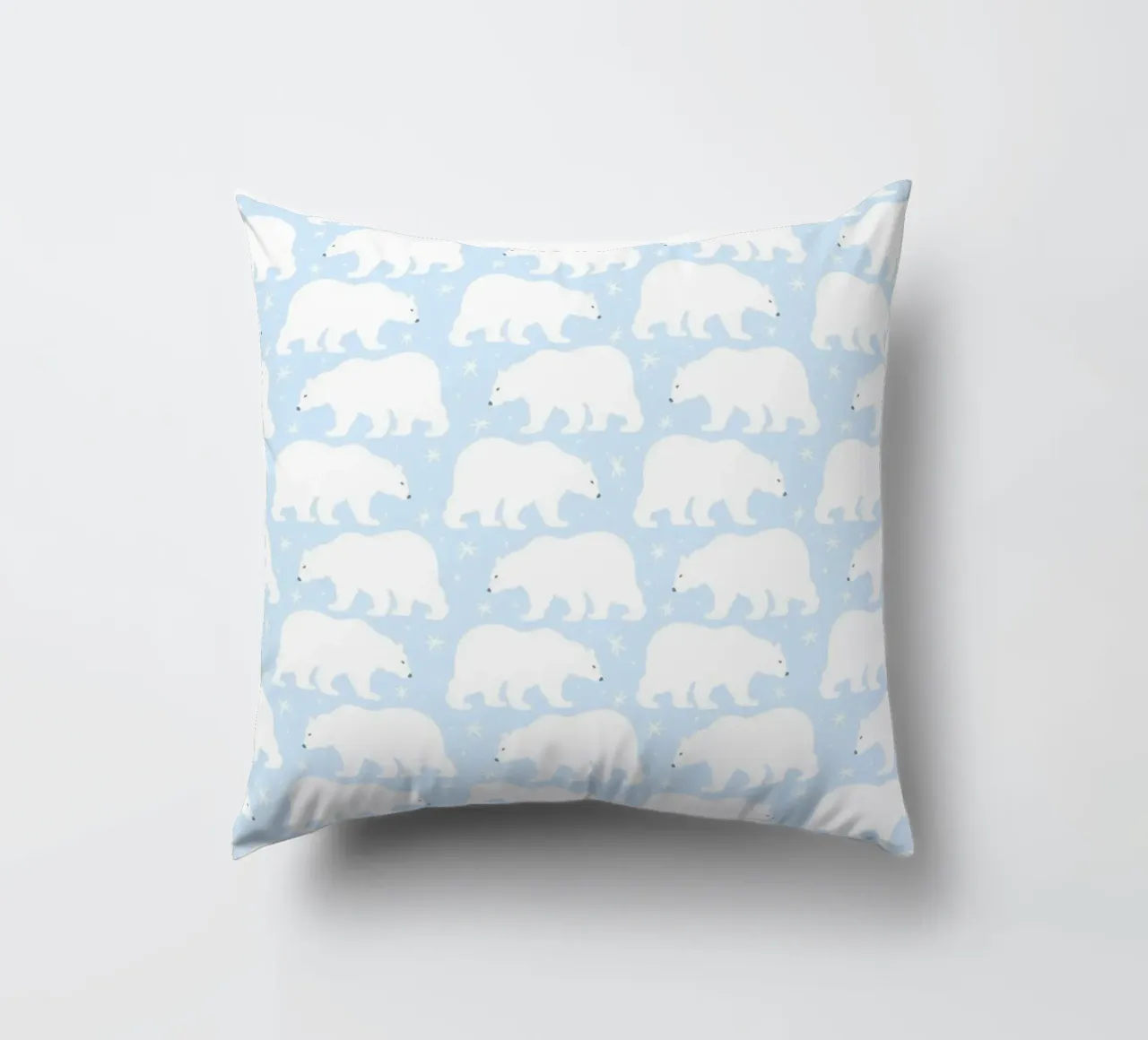 Polar Bear Pattern No 05 cuscino da treechild