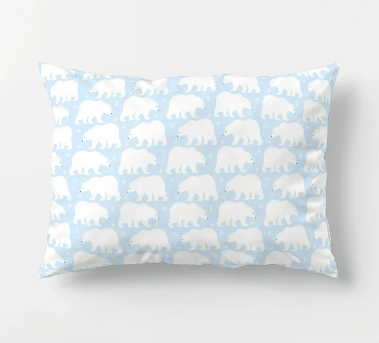 Polar Bear Pattern No 05 cuscino da treechild