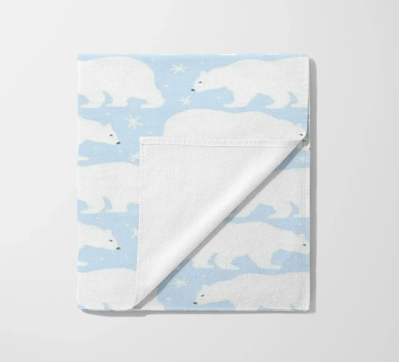 Polar Bear Pattern No 05 telo mare da treechild