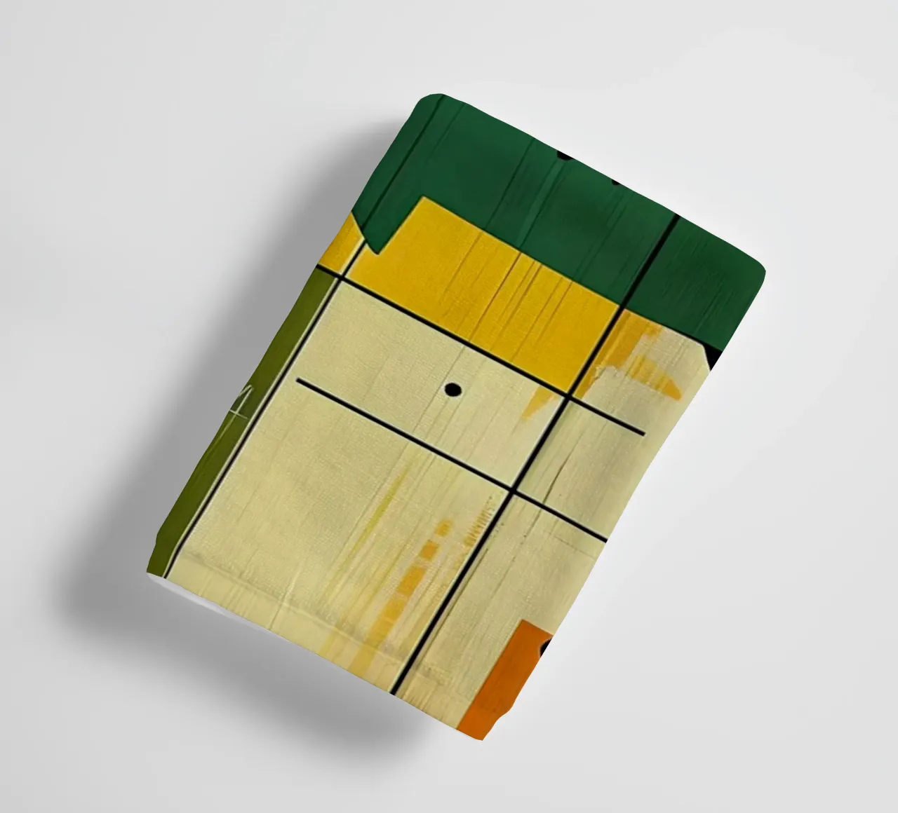 Art abstrait du poisson moderne du milieu du siècle serviette de bain de 🥝 KIWI STORE
