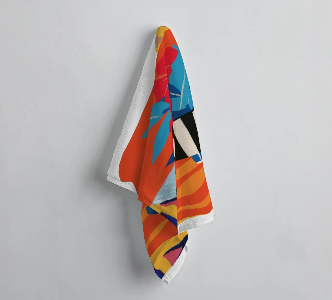 Abstract Stripe Bouquet towel by Tiga Bersama