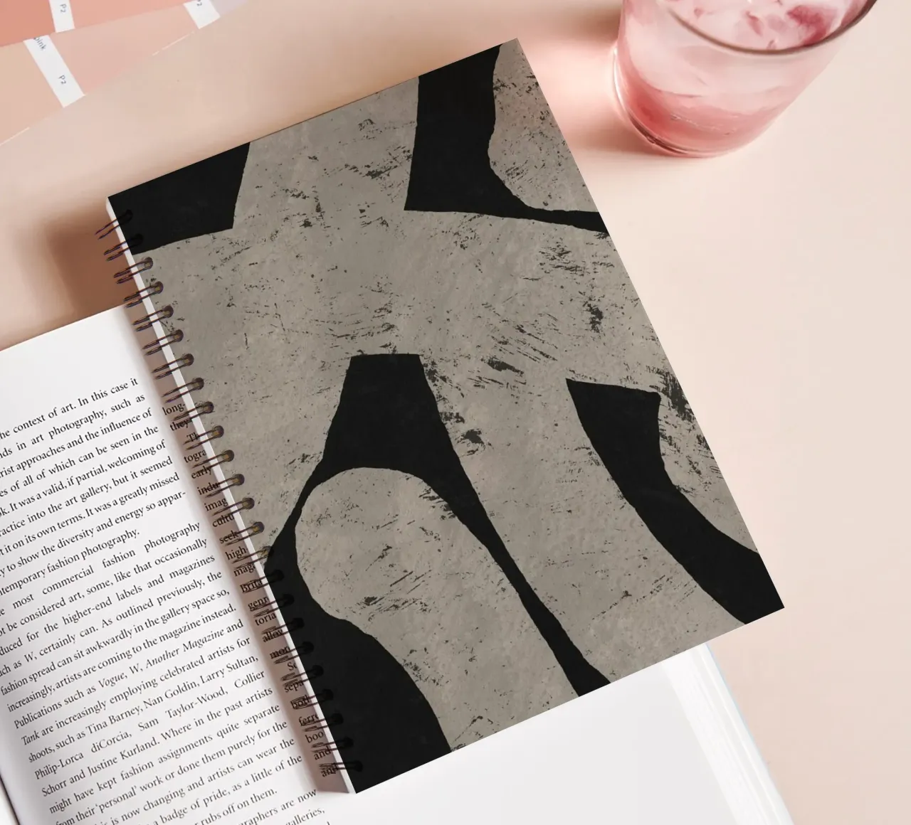 Ink Works 015 spiral notebook by amini54