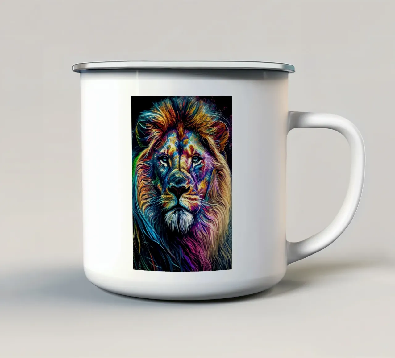Arte da parete di Imagine tazza in smalto da Imagine