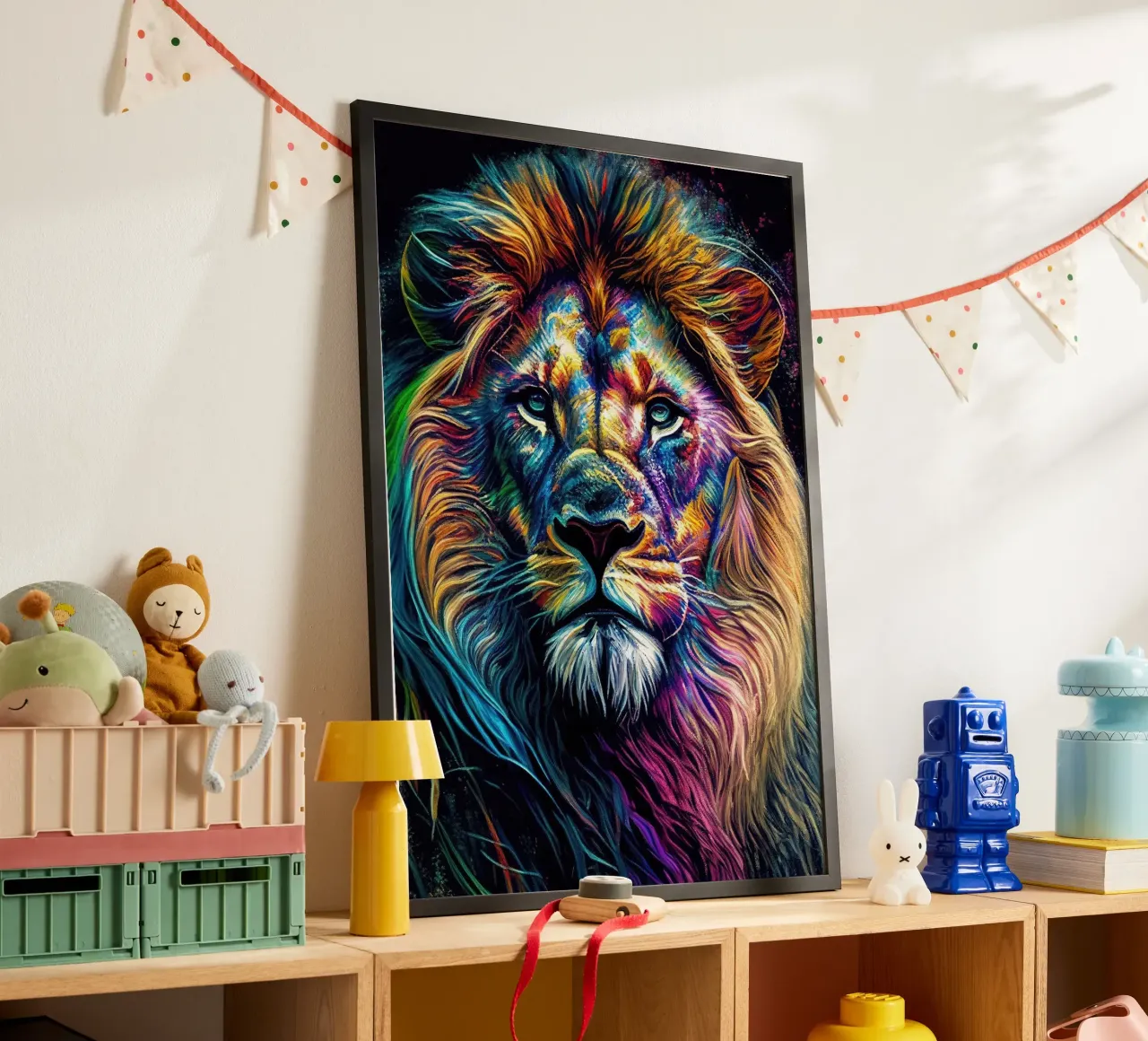Arte da parete di Imagine poster con telaio in plastica da Imagine