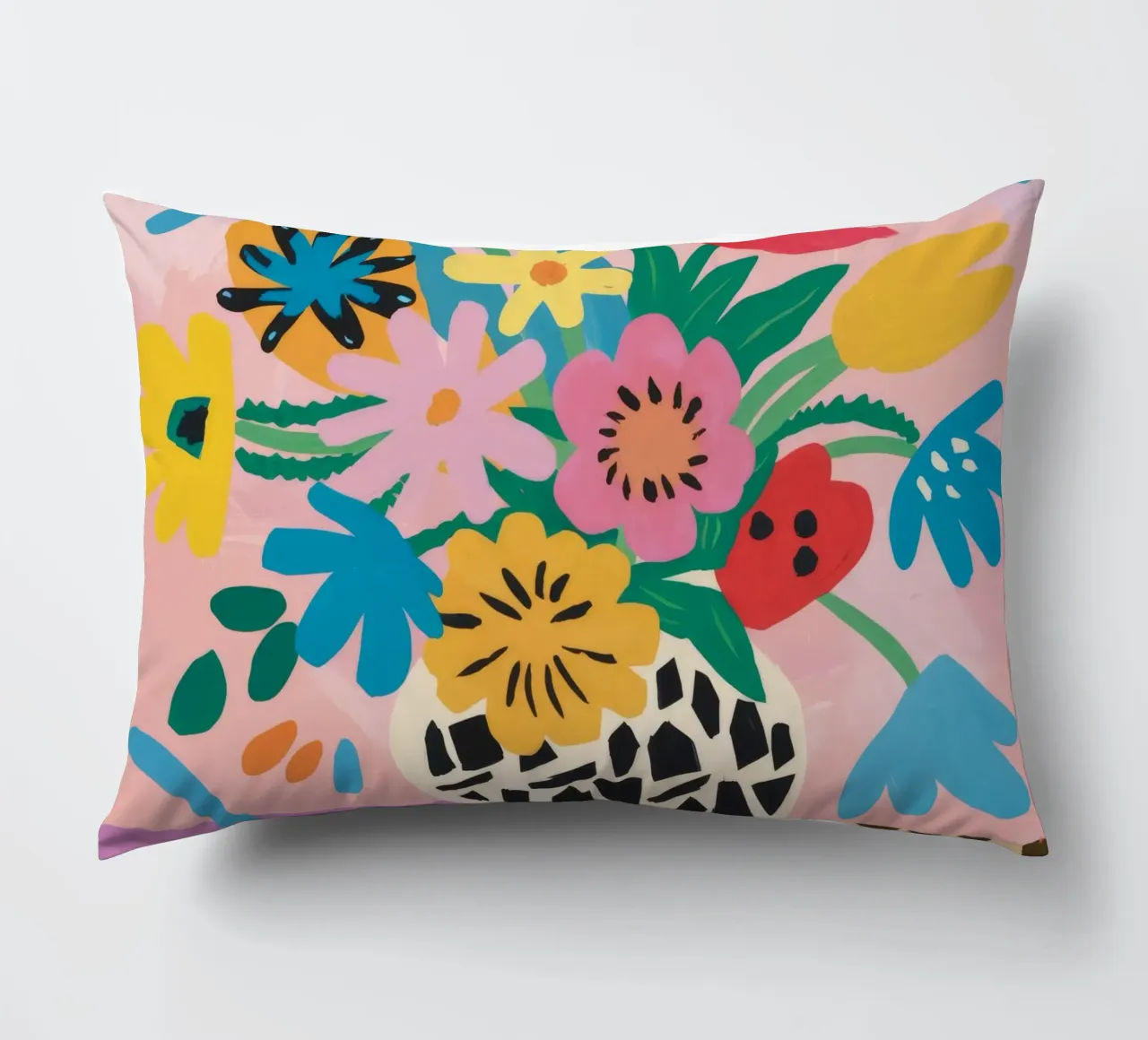 Vase léopard Bloomfest coussin de Tiga Bersama
