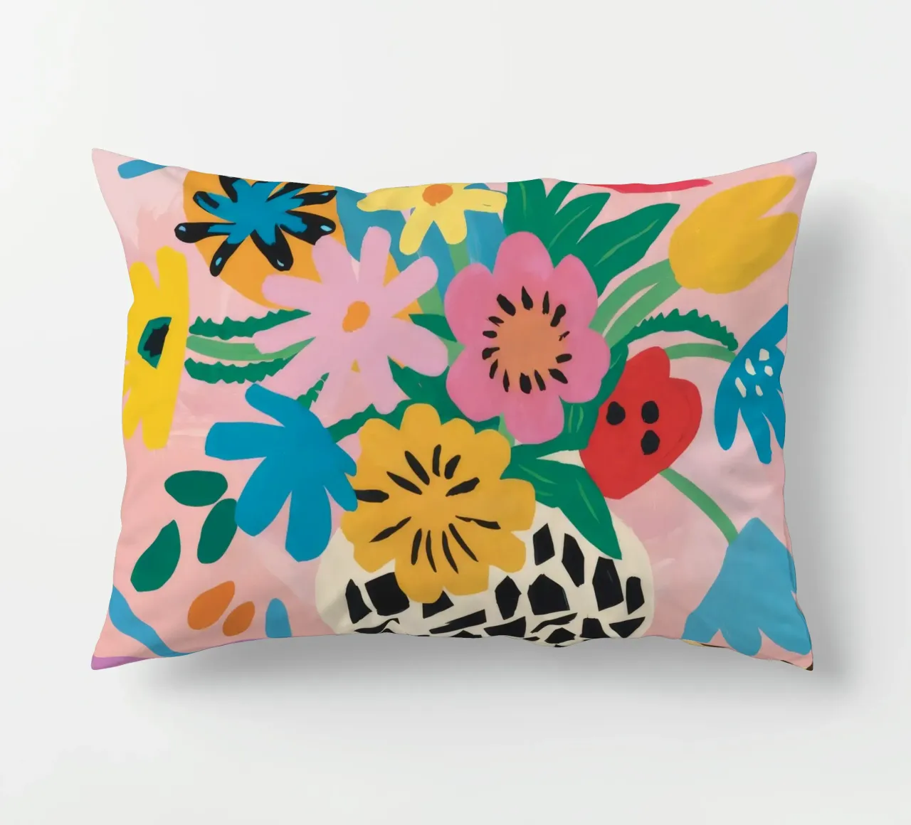 Vase léopard Bloomfest coussin de Tiga Bersama