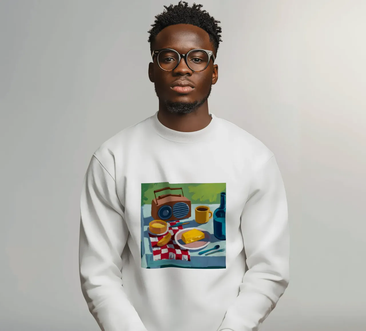 Radio Repast retrò felpa da Fable Tempa