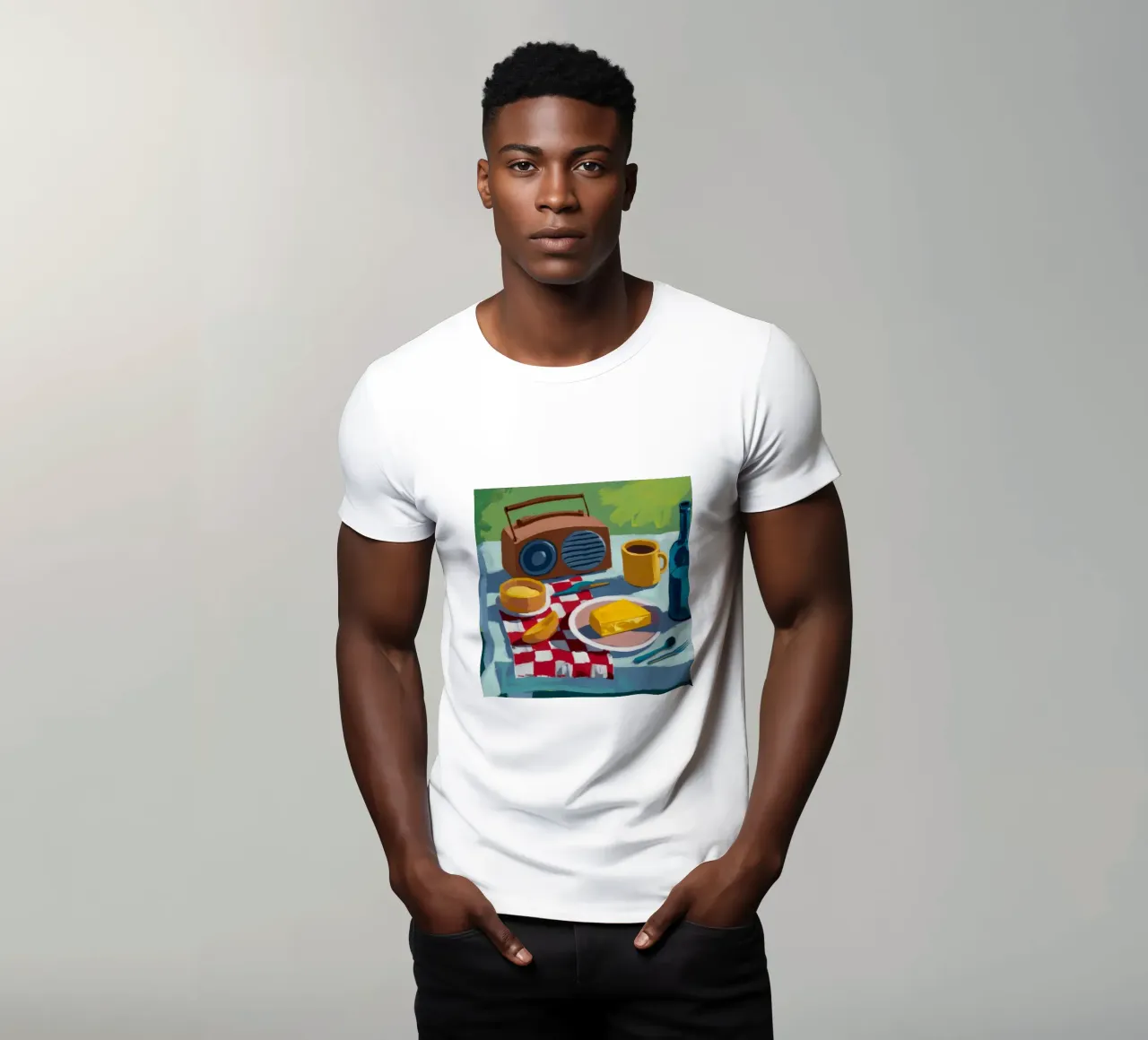 Radio Repast retrò t-shirt da Fable Tempa