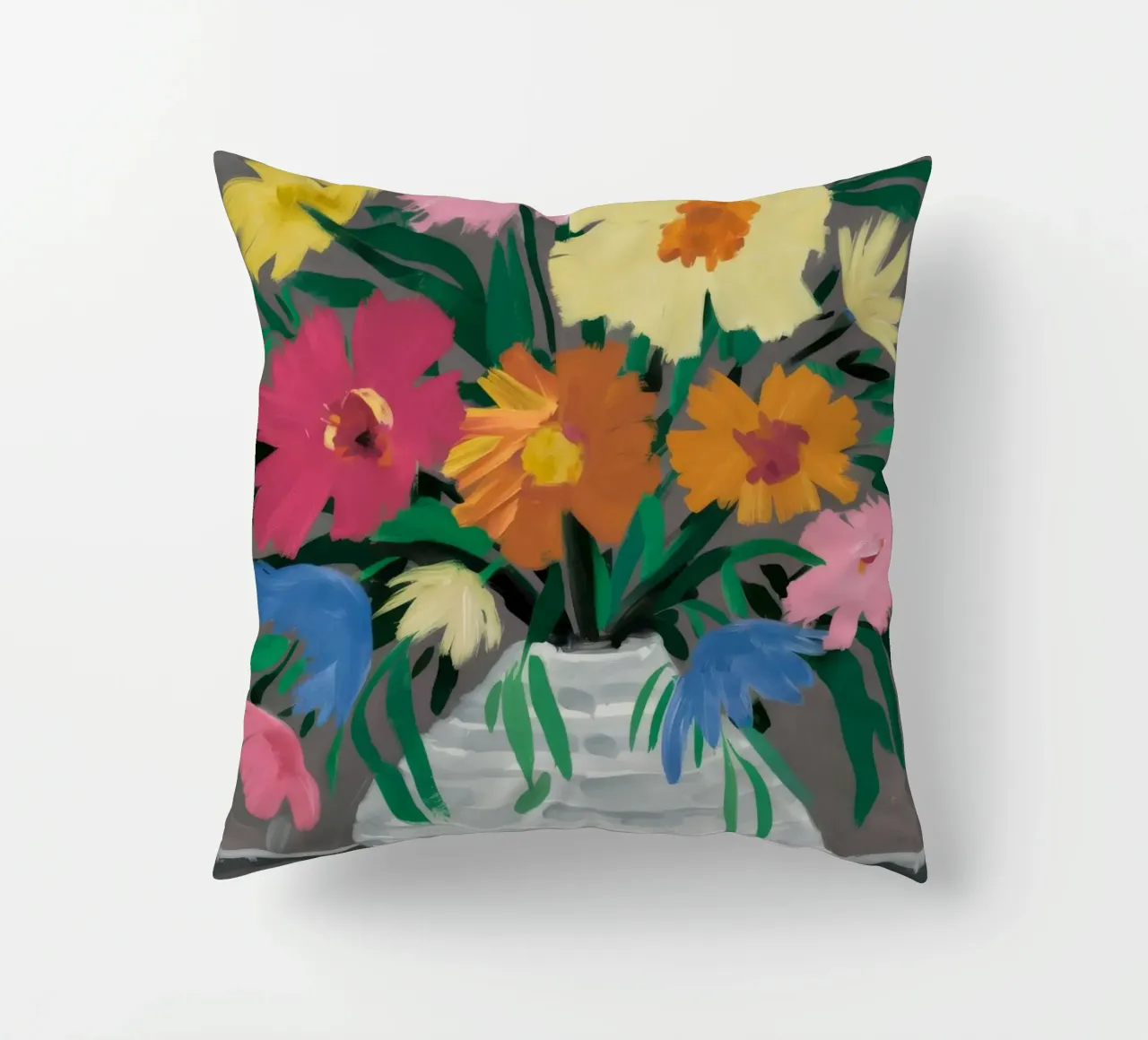 Fiori di cesto intrecciati cuscino da Tiga Bersama
