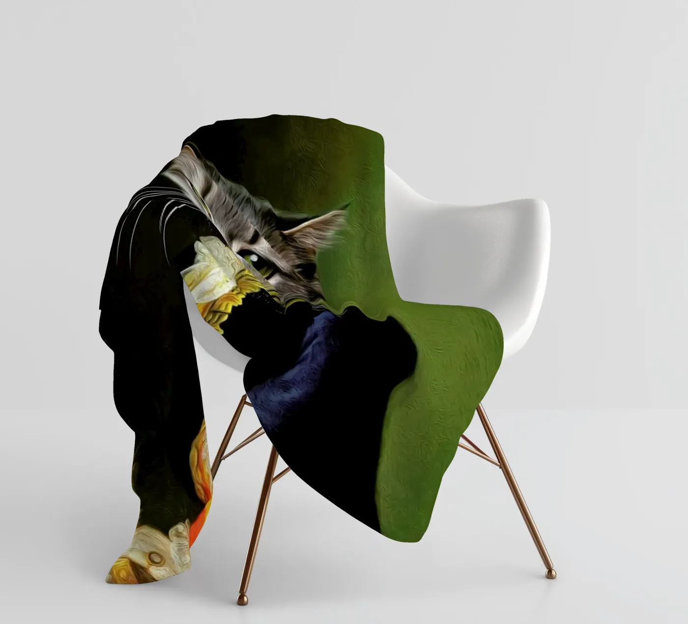 Abel fleecedeken van Tein Lucasson