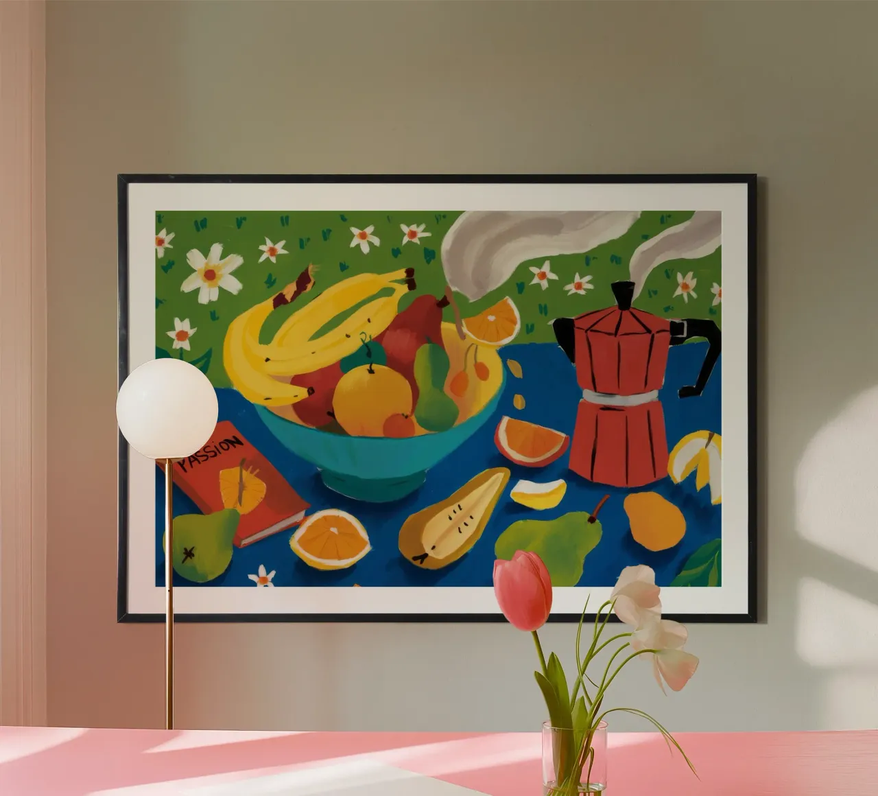 Verdant Fruit Fiesta hahnemühle by Fable Tempa